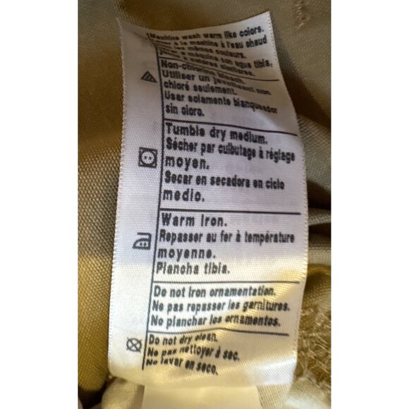 Carhartt Pants Mens 38x30 Tan Cotton Work Pants With Utility Pockets - Picture 4 of 9